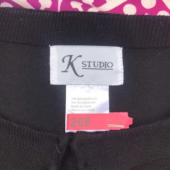StudioK Cardigan Sweater Just Like New Size 10 - Picture 3 of 6